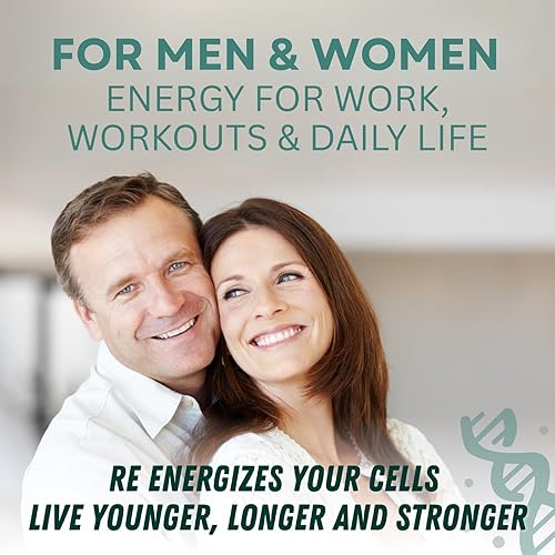 Miniatura 7 de Suplemento NAD Pure Organic  Alternativa de suplemento NMN  Aumenta la energía y la salud celular  Urolitina A, resveratrol, quercetina para poder