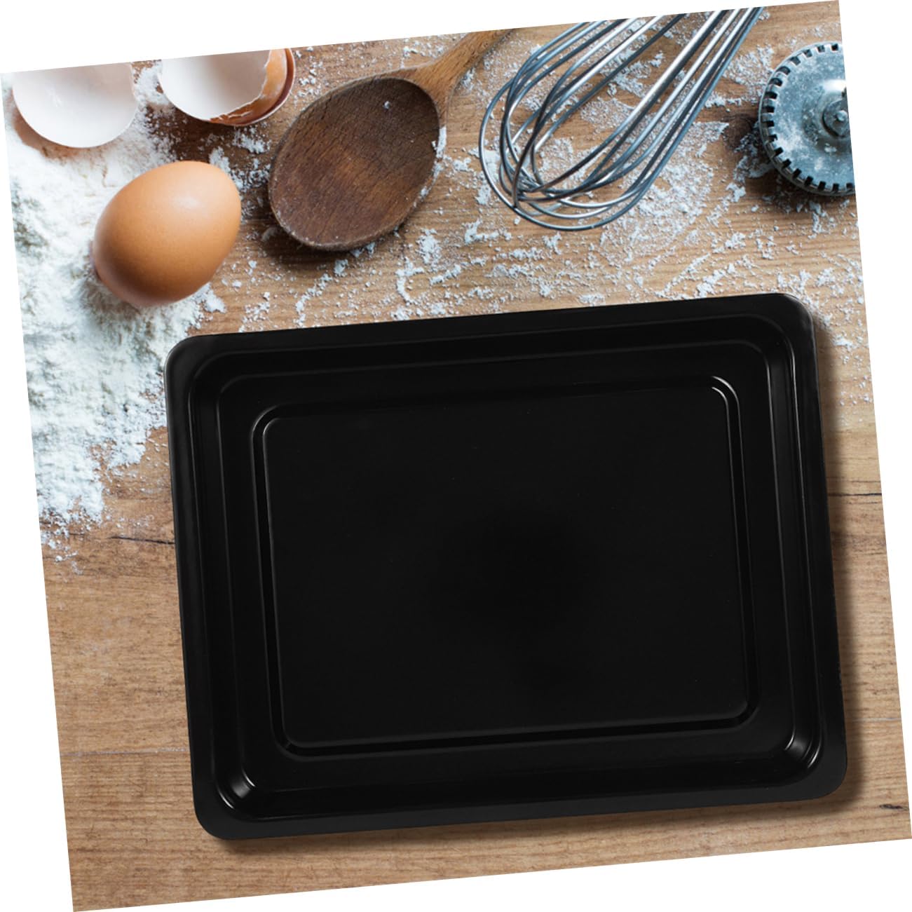 Enamel Baking Sheet Oven Baking Pan Lid Non-stick Roasting Pan Cookie for Home Commercial Use