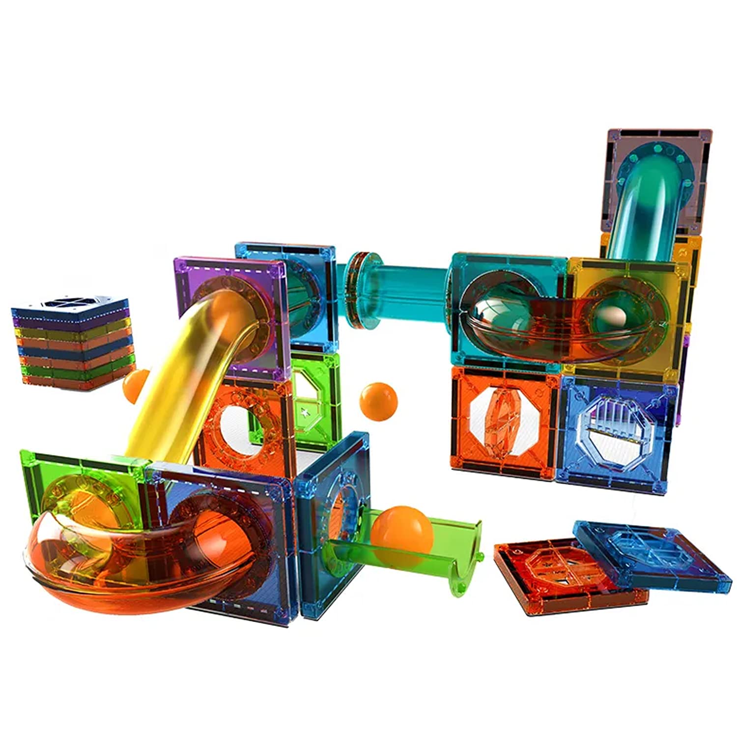 Kidology STEM Educational Magic Magnetic Building Tiles Construction DIY Toys, Creative Magic Magnetic Block Play Set for Aged 3+ Kids Best Gifts for School Kids (45 Pcs) (B0BRG5T69T) Amazon Price History, Amazon Price Tracker