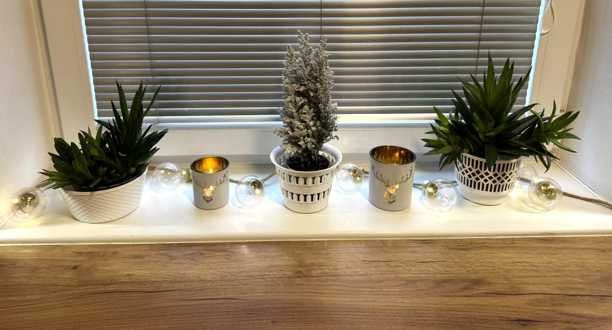 3er Set Übertöpfe Weiß, 12 Cm – Dekorative Blumentopf-Hüllen Aus Kunststoff Für Drinnen & Draußen