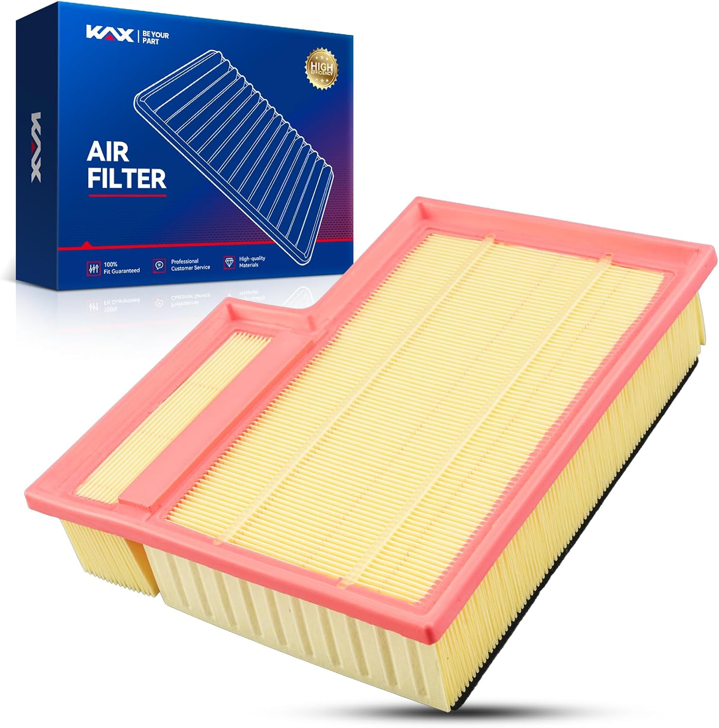 KAX Engine Air Filter, CA11946 Replacement for Ford Transit-250 2015-2024, Transit-350 2015-2020 2022-2024, Transit-150 2015-2024, Transit-350 HD 2015-2024