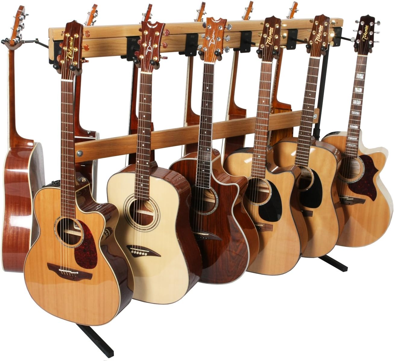 Best Racks For String Instruments Amazon.com: String Swing Hardwood Acoustic Guitar Rack Adjustable ...