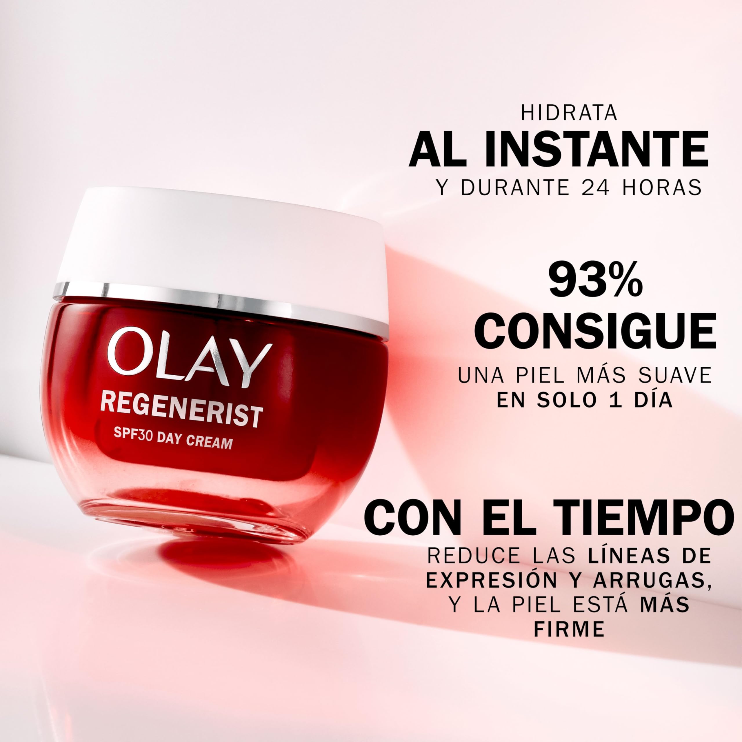 Olay Regenerist Crema de Día SPF30 50ml + Olay Retinol24 Crema Noche 50ml | Tratamiento Antiarrugas, Piel Más Firme y Suave