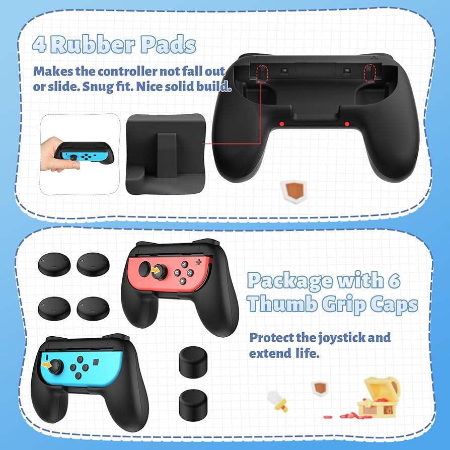 Nintendo Switch GRIP CONTRLLER-TYPE G1 Official Nintendo