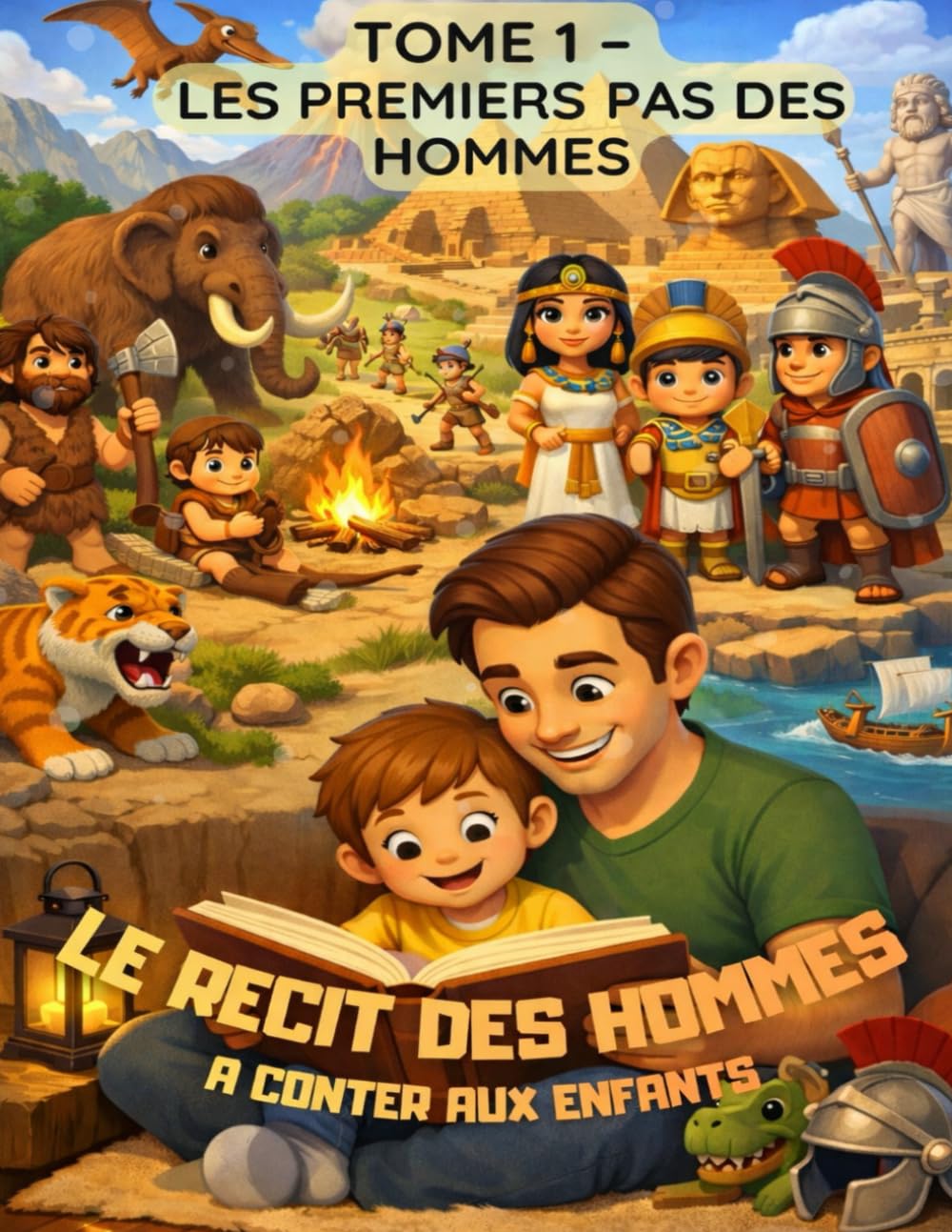LE RECIT DES HOMMES à conter aux enfants: TOME 1 : LES PREMIERS PAS DES HOMMES