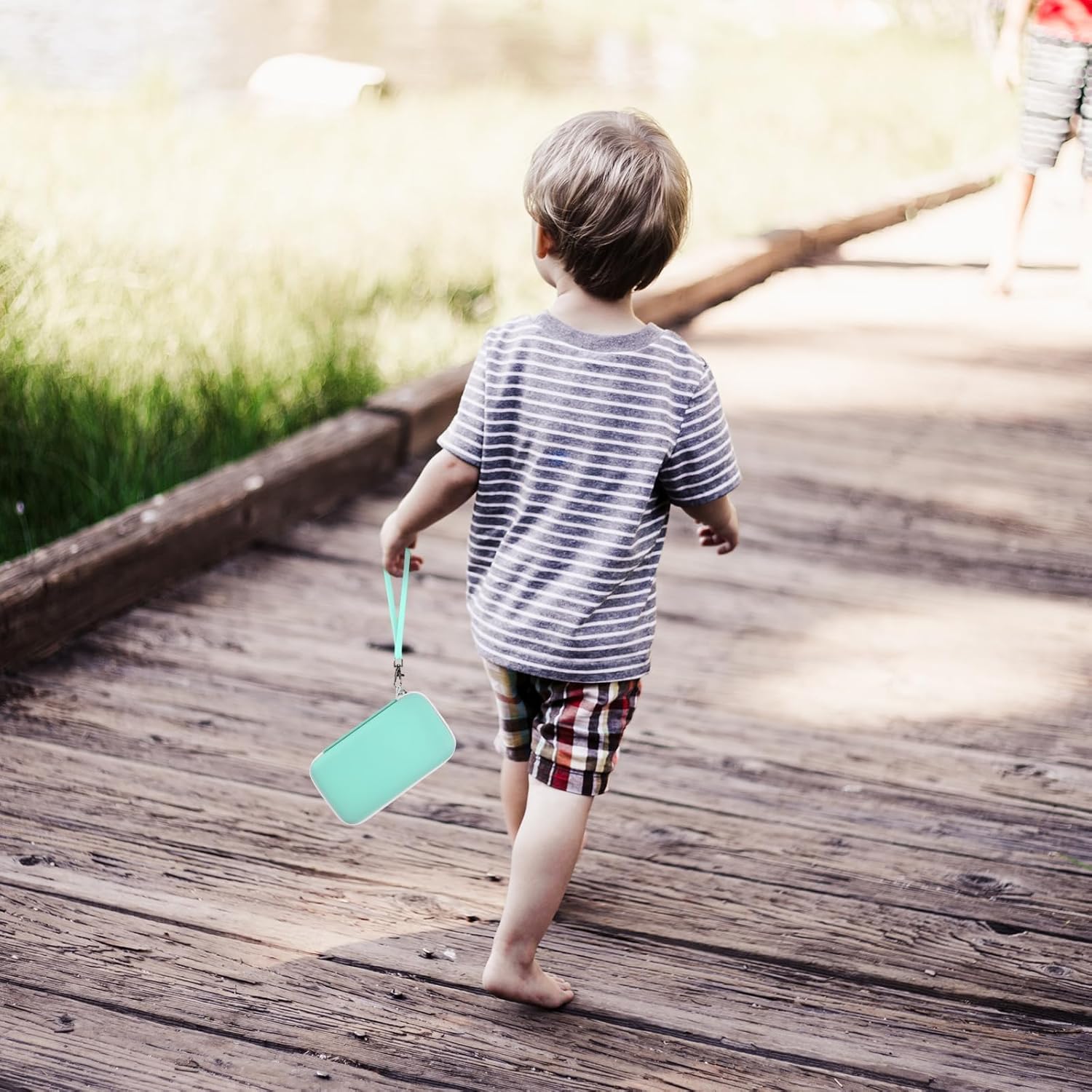 Case Compatible with DYLANTO for ESOXOFFORE for ETIKEZ for YTETCN for DUDUDRAGON Instant Print Camera, Kids Camera Storage for Accessories (Box Only) (Single Case, Green) - Image 7