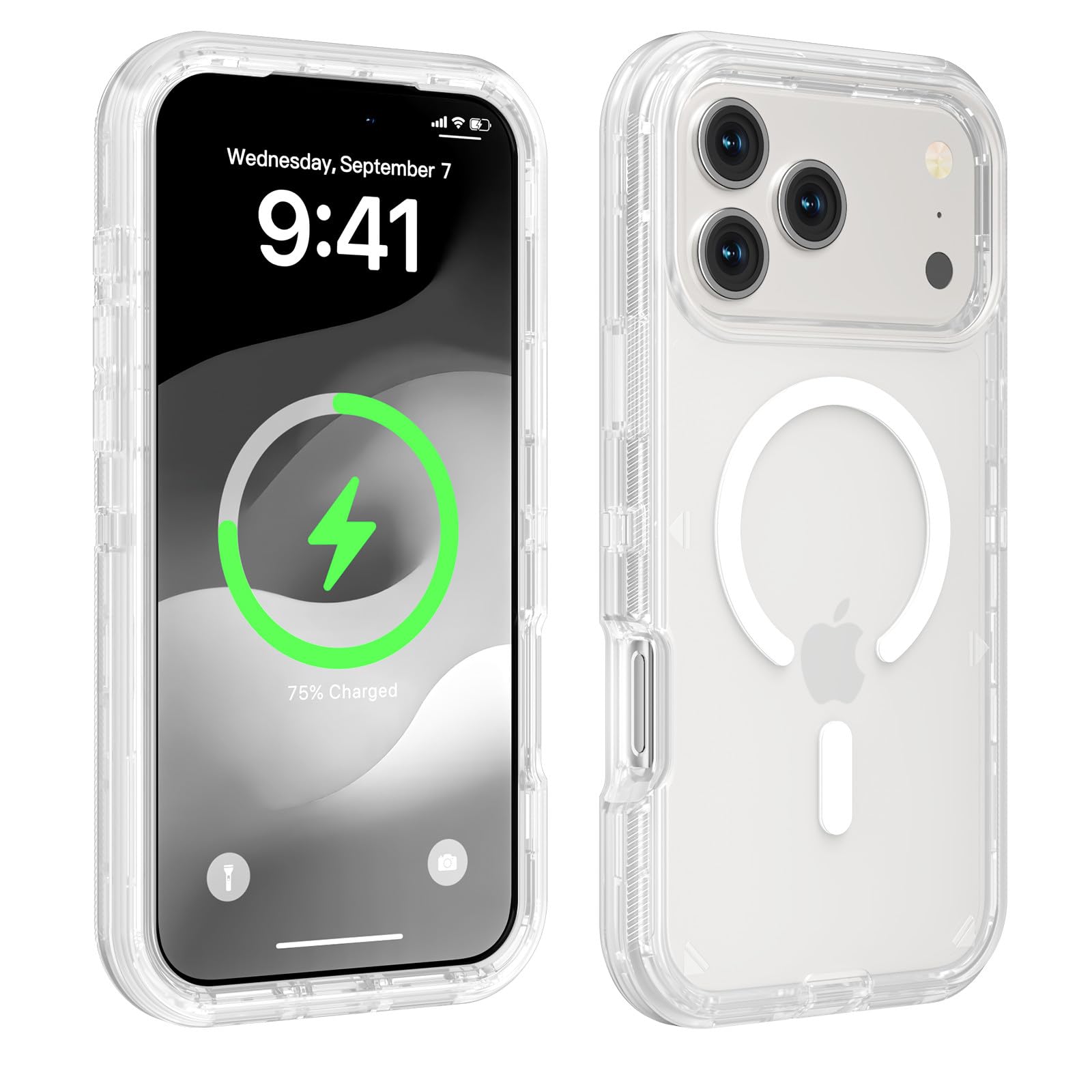 Coque iPhone 12 Pro Max transparente silicone rigide antichoc - 8