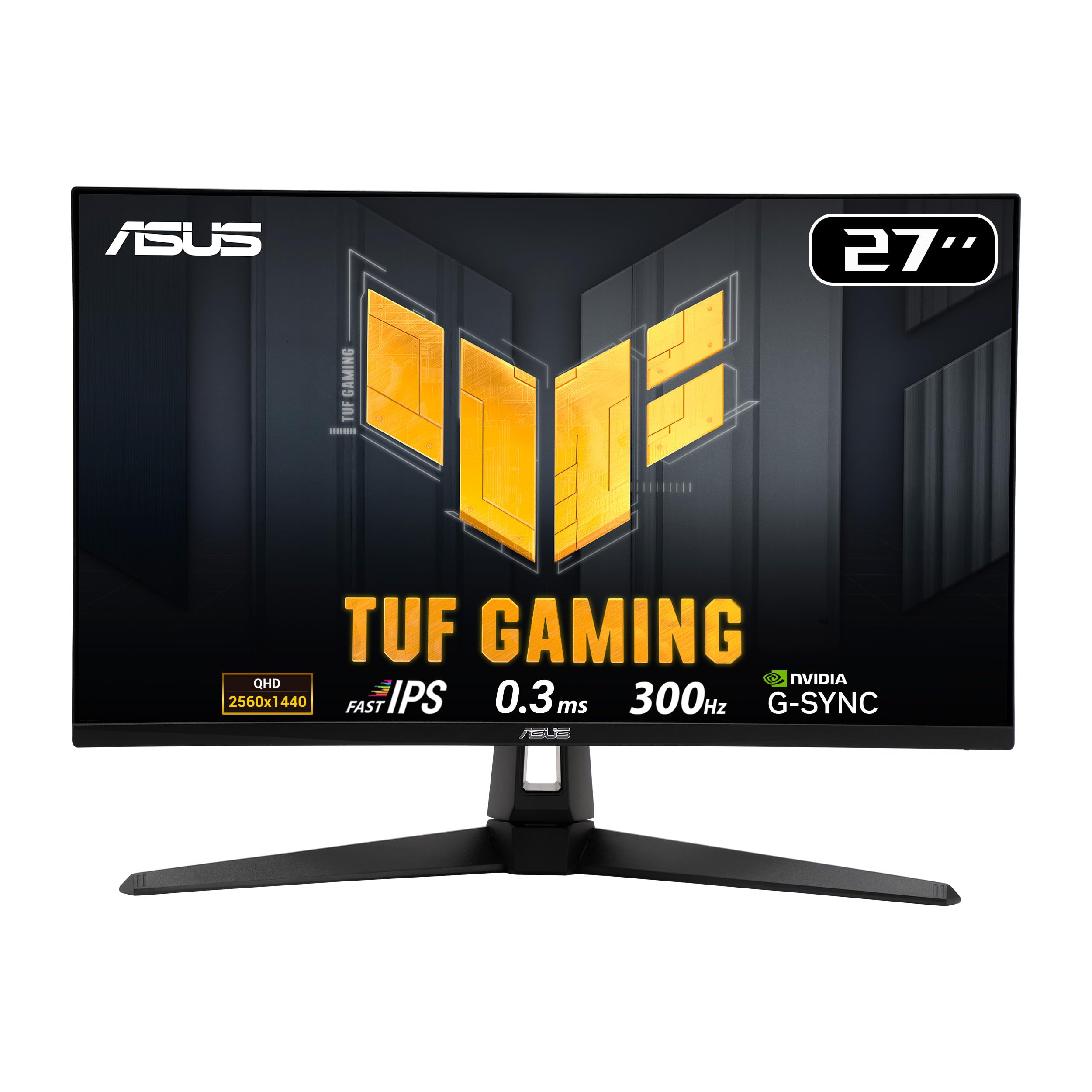 Asus Tuf Gaming VG27AQM5A 27"" Ips Led Black Multimedia Monitor 2560X1440/1Ms/2Xh