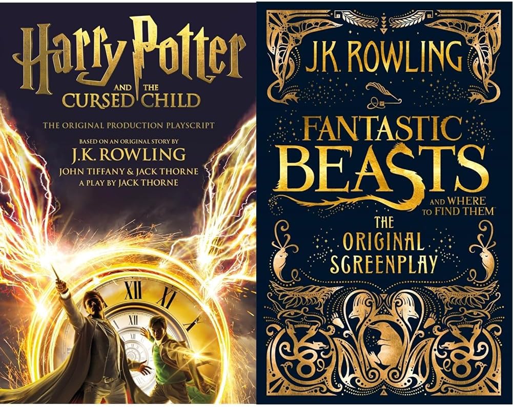 Harry Potter And The Cursed Child Part 1&2 & FANTASTIC BEASTS AND WHERE TO FIND THEM: THE ORIGINAL SCREENPLAY
