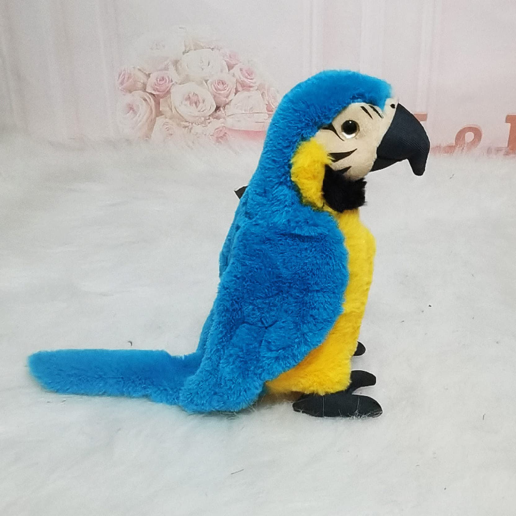 Amazon.co.jp: M．ASSOLATO ぬいぐるみ オウム カラフルな鳥