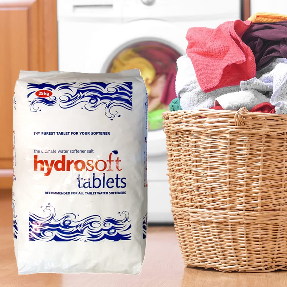 Buy HYDROSOFT Water Softener Tablets 25Kg Bags Best For Laundry Kitchen