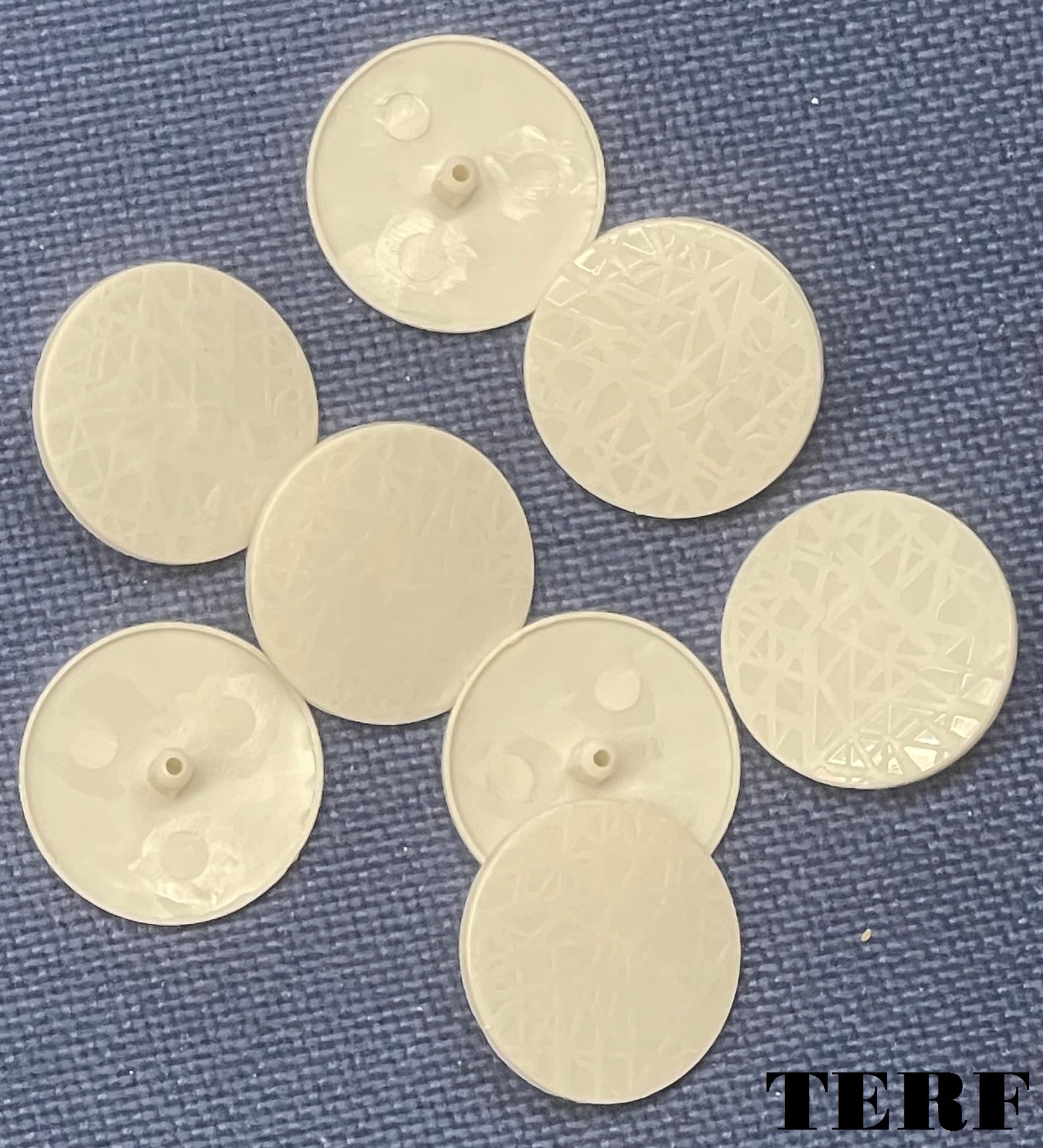 TERF® 38mm Plastic Cover Cap 38mm (1.5'') Plastic Insulation Disc Cover Cap for Metal Insulation Fixing - Pack of 100 - Image 2