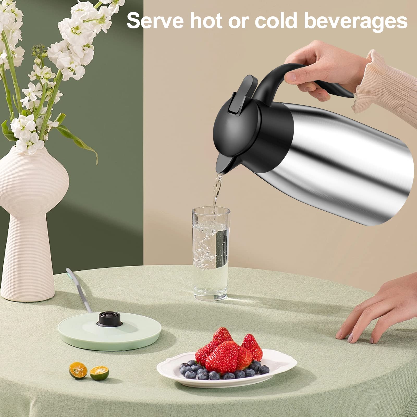 Pot D'isolation Thermique Bouilloire Thermique Portable Café Thé Flacons Sous Vide En Acier Inoxydable Thermos Intelligent Bot Acheter à Prix Bas - Livraison Gratuite, Avis Réels Avec Des Photos