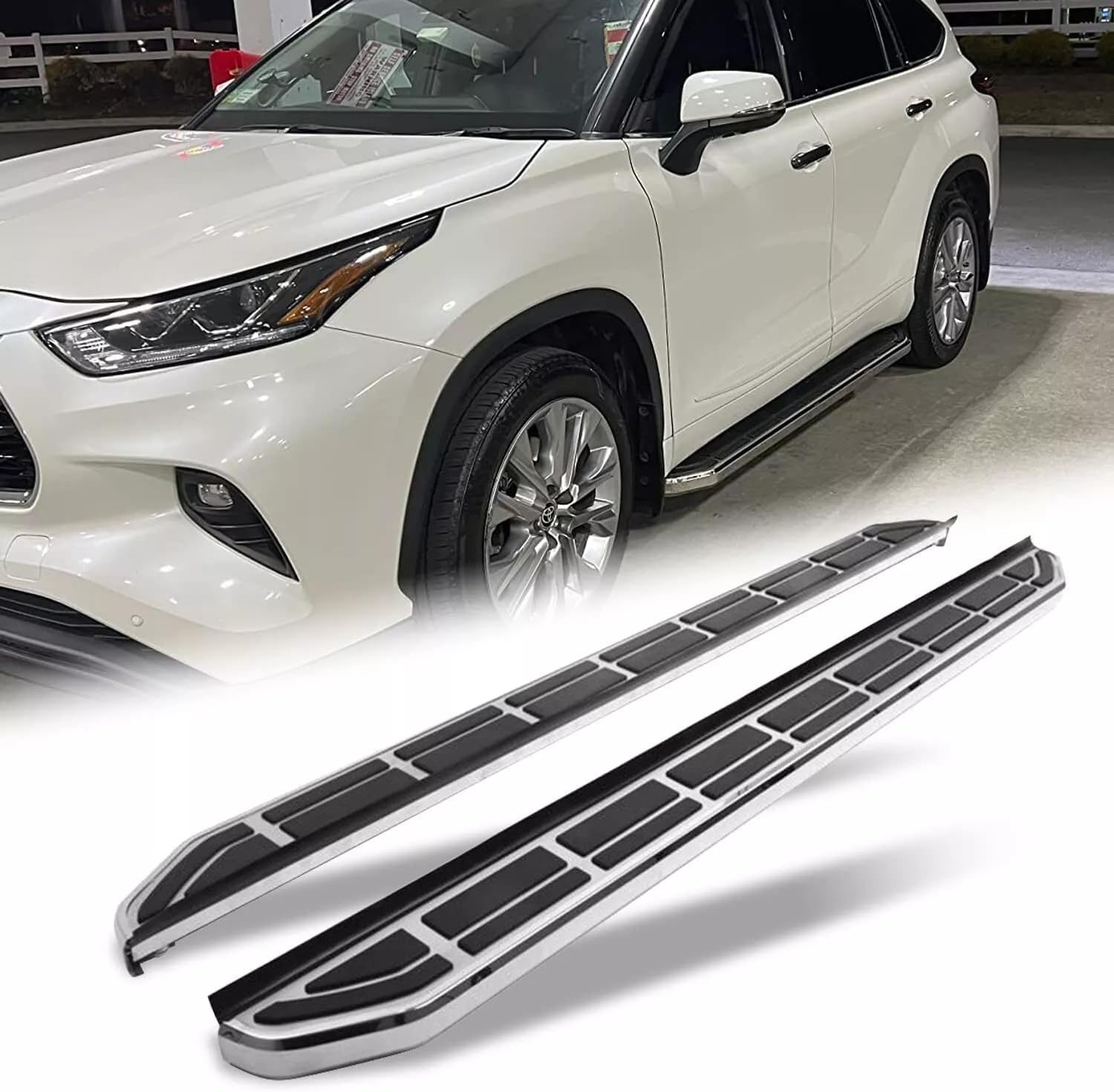 Running Board Fits for VW Atlas Cross Sport 2020-2025 Steps Bars ABS Side Step Running Boards Nerf Bars