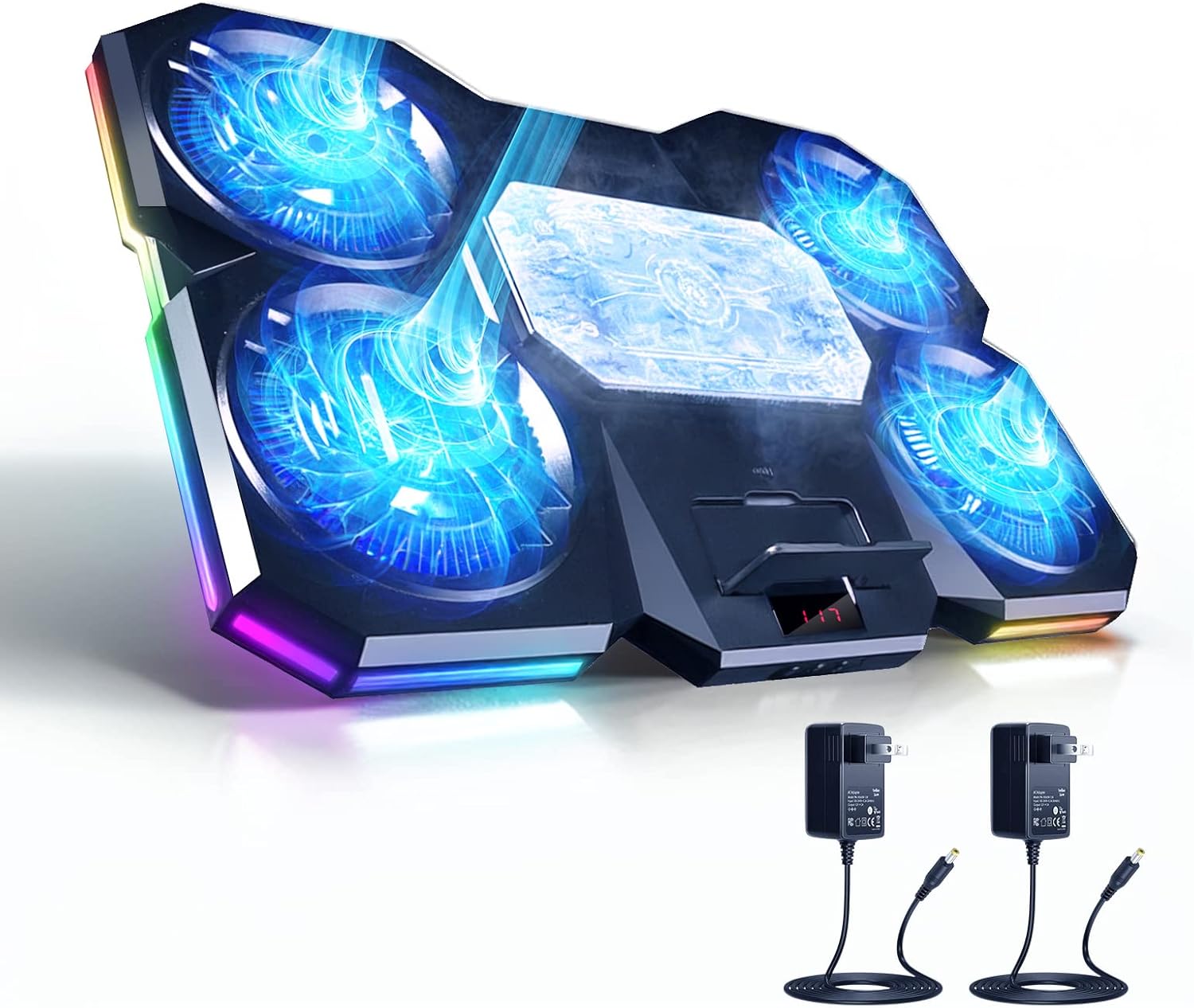 Cooling Pad for Gaming Laptop with Thermoelectric Cooler, 36w 4Fan