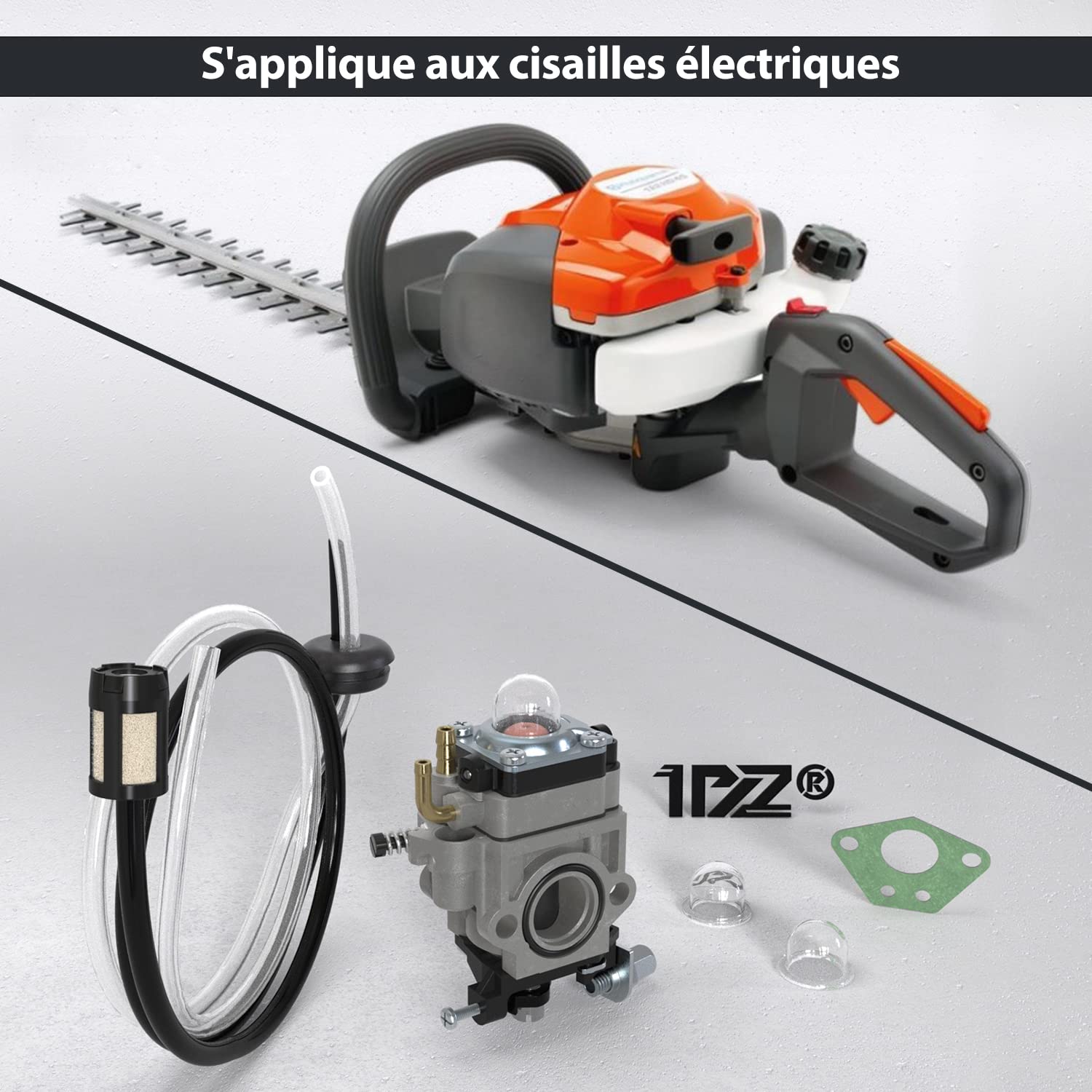 Kit De Carburateur 15 Mm Pour Moteur 2 Temps CG430 CG520 43CC 52CC 47CC 49CC 40-5 44-5 1E40-5~068 - Auto