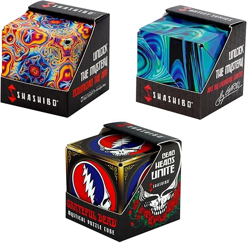 SHASHIBO Paquete de 3 - Space Out, Mystic Ocean, Steal Your Face