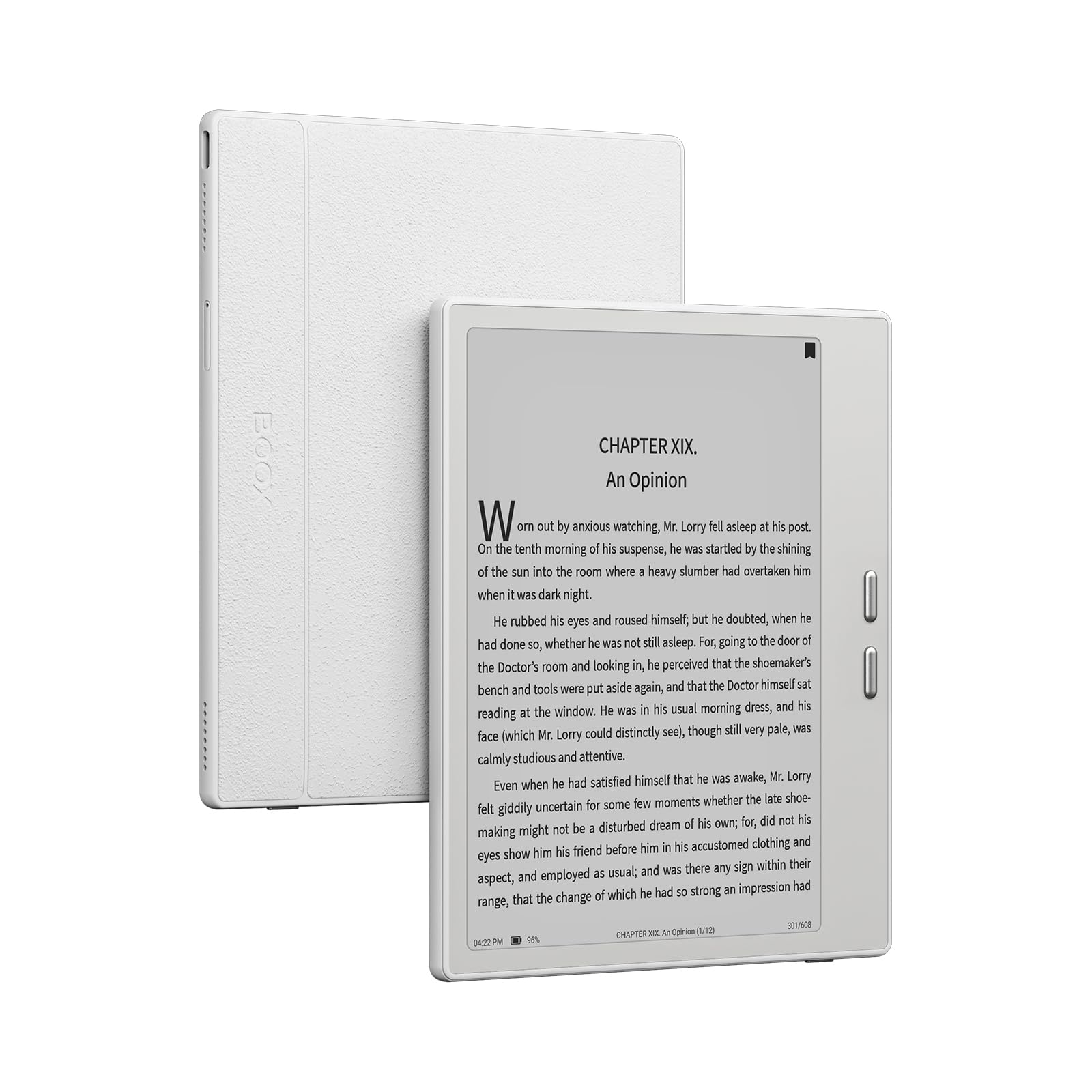 BOOX Go 7 ePaper Tablet 7” B/N 64 GB 300 ppi Android 13 Luz Frontal BT WiFi (Blanco)