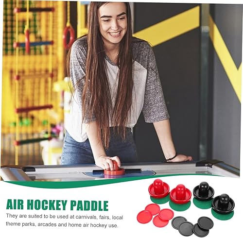 Miniatura 5 de 1 juego de hockey aéreo y kit de repuesto para mesa de juego incluye y para ferias de carnaval y uso doméstico Color aleatorio