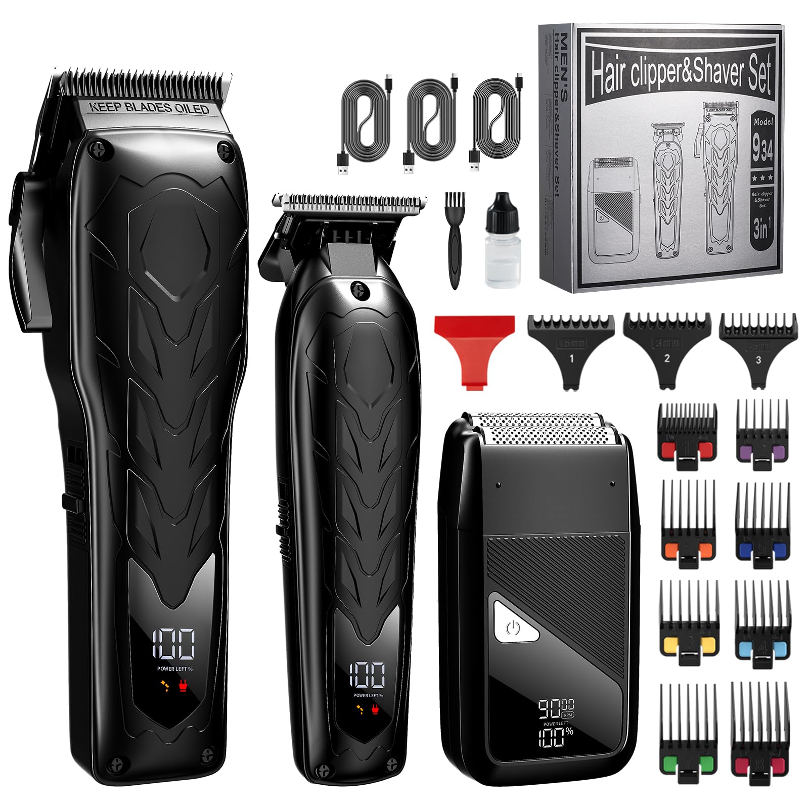 Amazon.com: Lanumi Professional 3 in 1 Hair Clipper and Trimmer