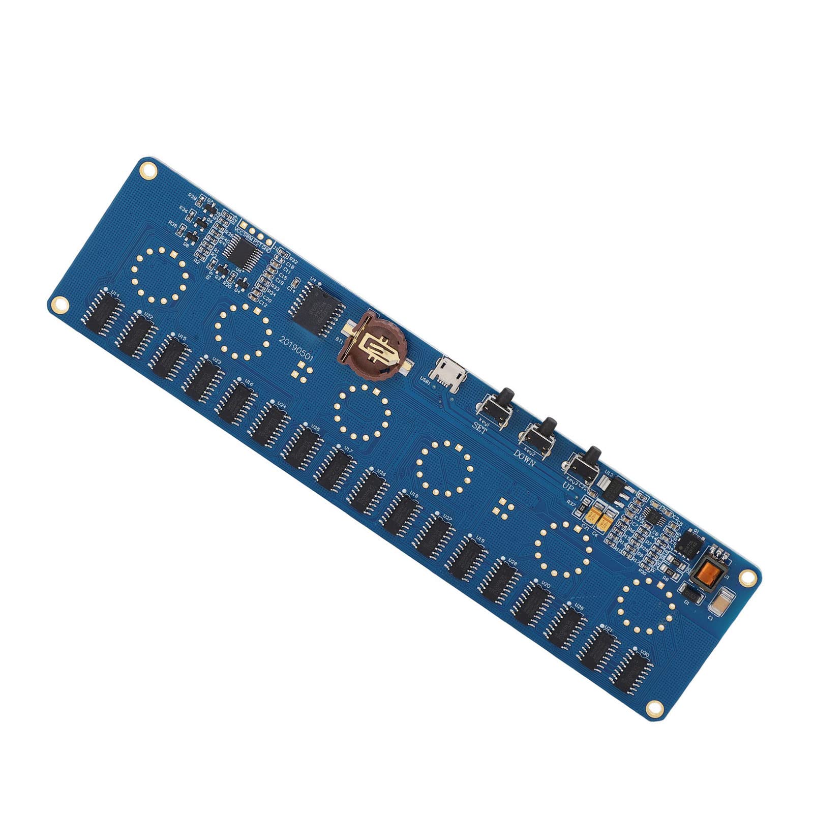 Nixie Tube Clock Control Board 7 Farben Glührohr Clock Board Unterstützung 24 Stunden Modus, Zeitanzeige, Eingebautes Anti Vergiftung Programm