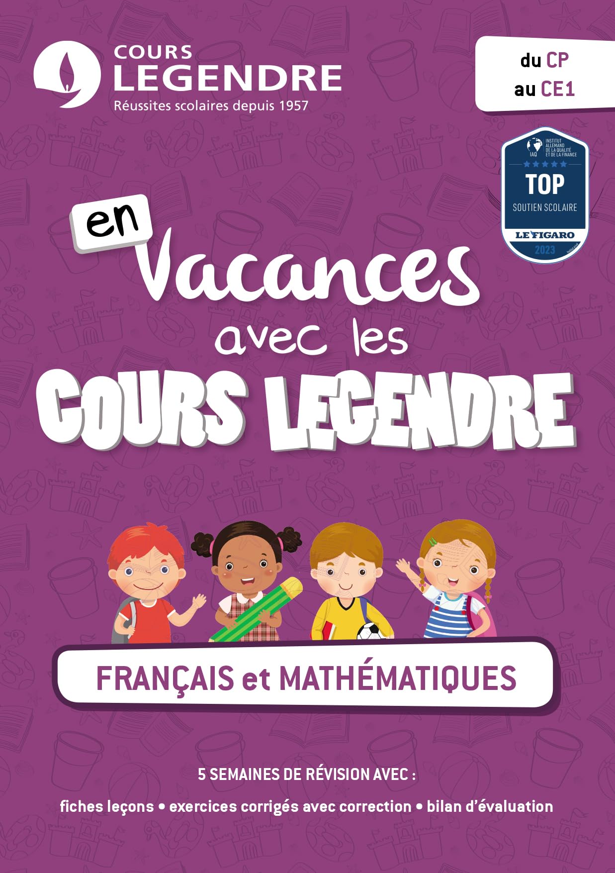 Français et mathématiques du CP AU CE1: Cours - Méthode - Exercices - Corrigés