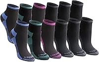 Vista 1 de Dickies Paquete de 6 calcetines Dritech Quarter para mujer