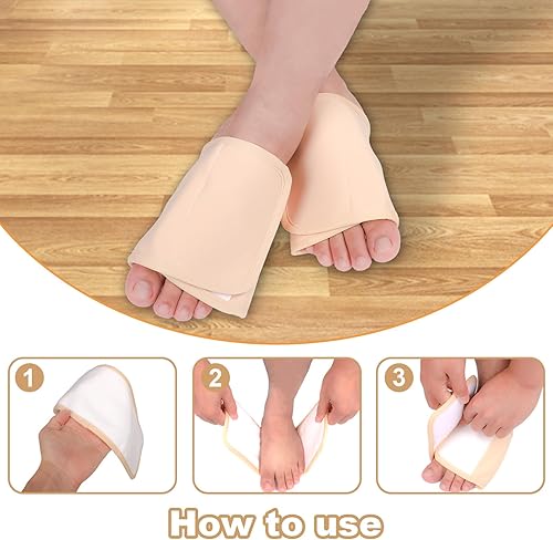 Miniatura 3 de Paquete de 2 piezas de aceite de ricino, paquete de pies de aceite de ricino reutilizable, almohadillas de compresión de aceite de ricino a prueba