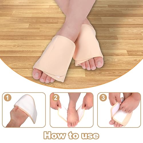 Miniatura 3 de Paquete de 2 piezas de aceite de ricino, paquete de pies de aceite de ricino reutilizable, almohadillas de compresión de aceite de ricino a prueba