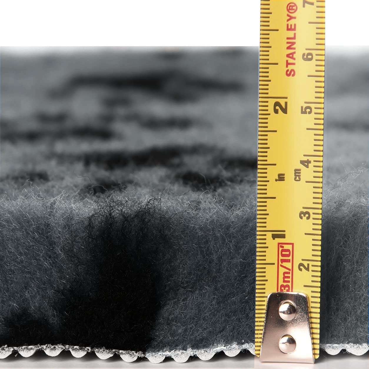 VetBedding Non Slip Originale Tappeto per Cani e Gatti Incontinenti, Anziani, Malati Termoisolante, Filtra i Liquidi, Mantiene Il Pelo Asciutto (75x50 cm, Grigio)