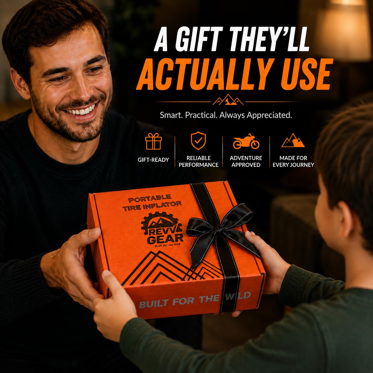 Gonfiatore portatile per pneumatici, senza fili, con manometro digitale, luce LED e spegnimento automatico, pompa elettrica per bici per pneumatici di moto e biciclette, compressore d'aria