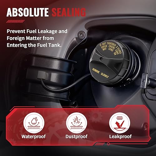 Miniatura 3 de Tapa de Combustible Tapa de Gasolina para Honda Accord Civic del Sol Odyssey Prelude CR-V Insight S2000, Acura Legend NSX TL Integra RL CL MDX, OE