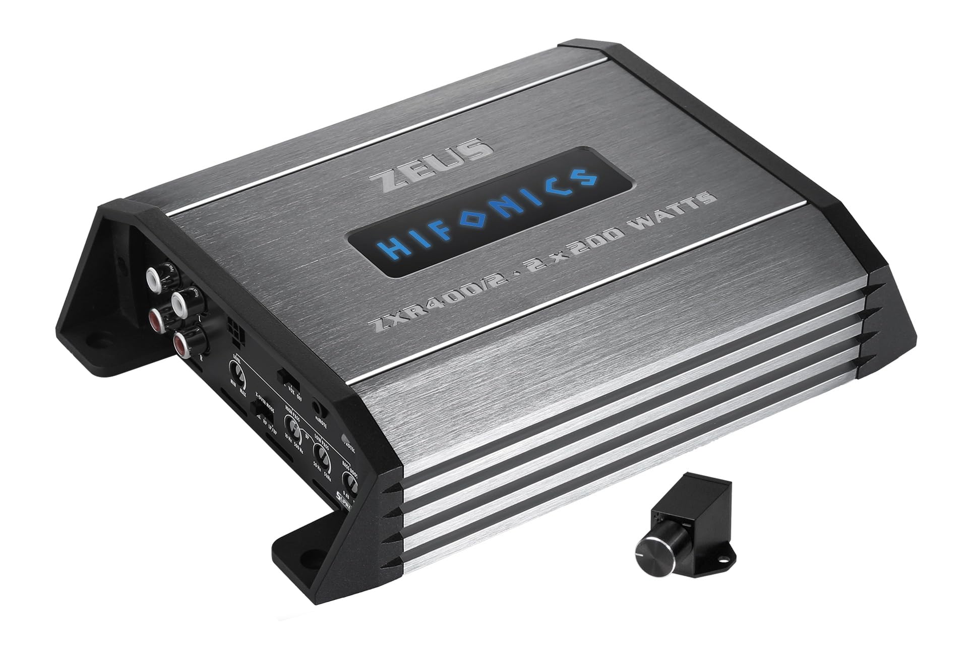 HiFonics ZXR400/2-2 canali CLASS D Premium Digital Compact Amplificatore con 400 Watt RMS | della serie ZEUS ZXR