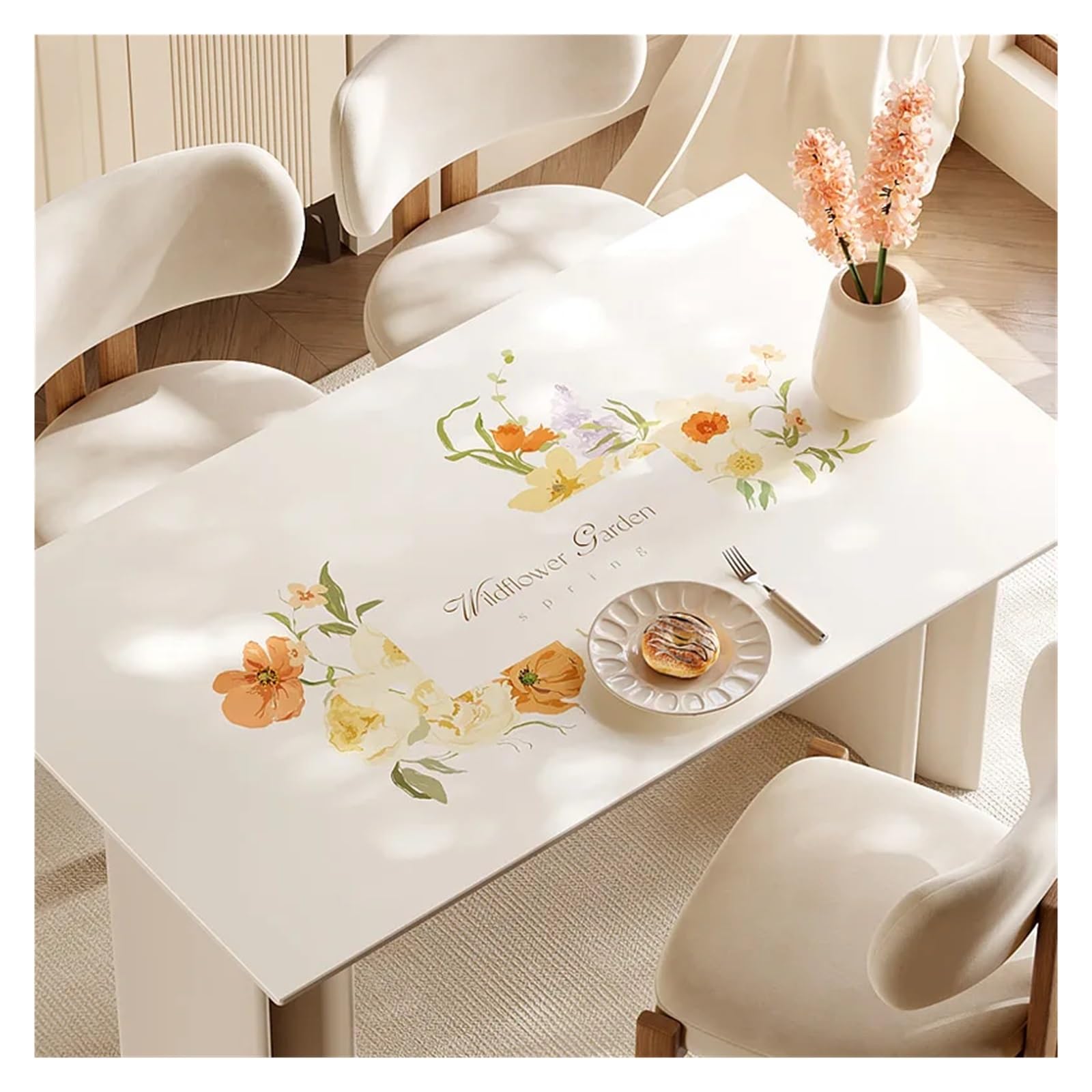 Tappetino da scrivania in pelle Tovaglia moderna in pelle impermeabile, resistente all'olio, al calore, tovaglietta da pranzo for la casa(Color 3,80 * 120CM)