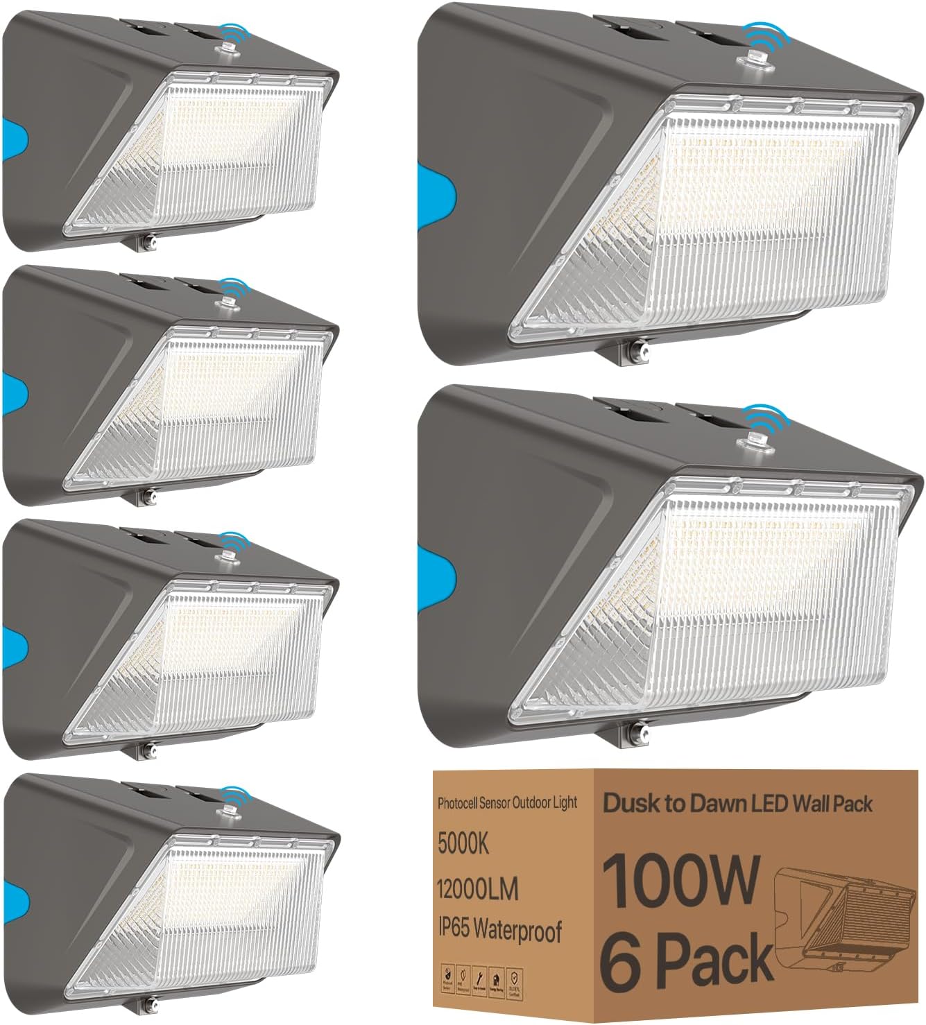 LED Wall Pack Commercial Electric LED Lights with DusktoDawn