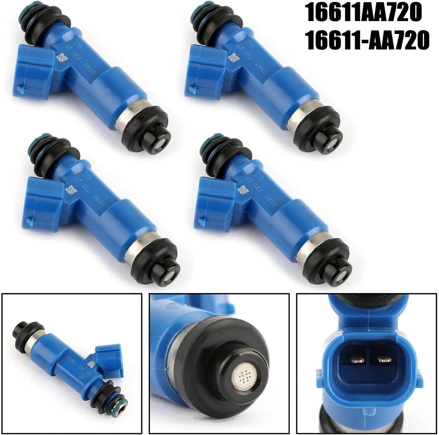 wtryskiwacz benzynowy Pasuje do Su & baru WRX/STI 2.5L 4 szt. Wtryskiwacza paliwa