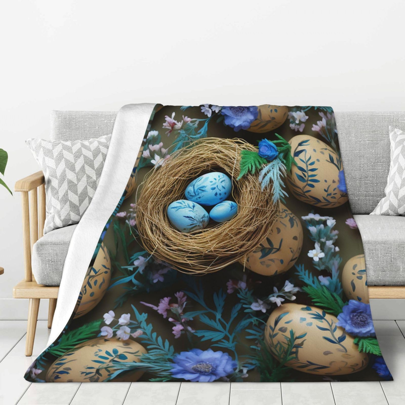 Couverture en flanelle peluche chaude et jeté de lit haut de gamme