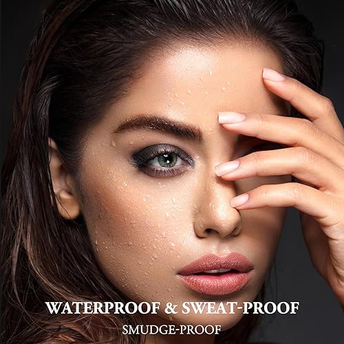 Miniatura 5 de Polvo de retoque de raíces de cabello, cubierta de doble cabeza, cabello gris con esponja y cepillo, polvo de contorno impermeable para pérdida de