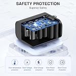 45W USB C Charger for Samsung Galaxy S25/S24/S26 Ultra,3FT/6FT/10FT USB C Cable and USB C Fast Charger Blcok for Samsung Galaxy S23 S22 Ultra/S21,Fast Charging Cable for iPhone 17 16/iPad Pro