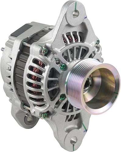 RAREELECTRICAL Alternador de 24V 80A compatible con motores Mitsubishi Volvo D11b1 D9a2c D9a2k 3587218