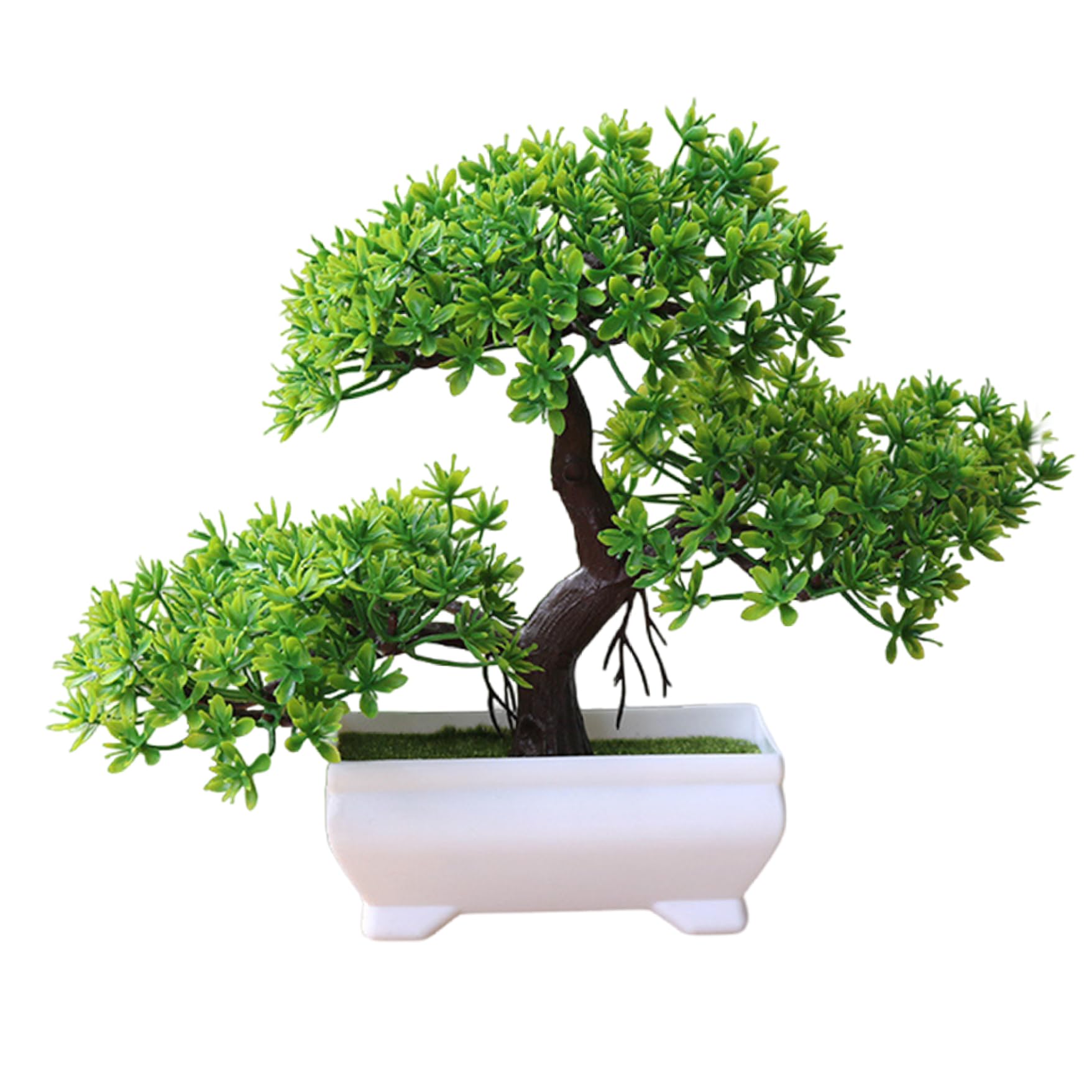 Wedhapy Bonsai Tree Artificial Bonsai Tree, Simulation Realistic, Small Decorative Potted Plant for Home Office Tabletop Artificial