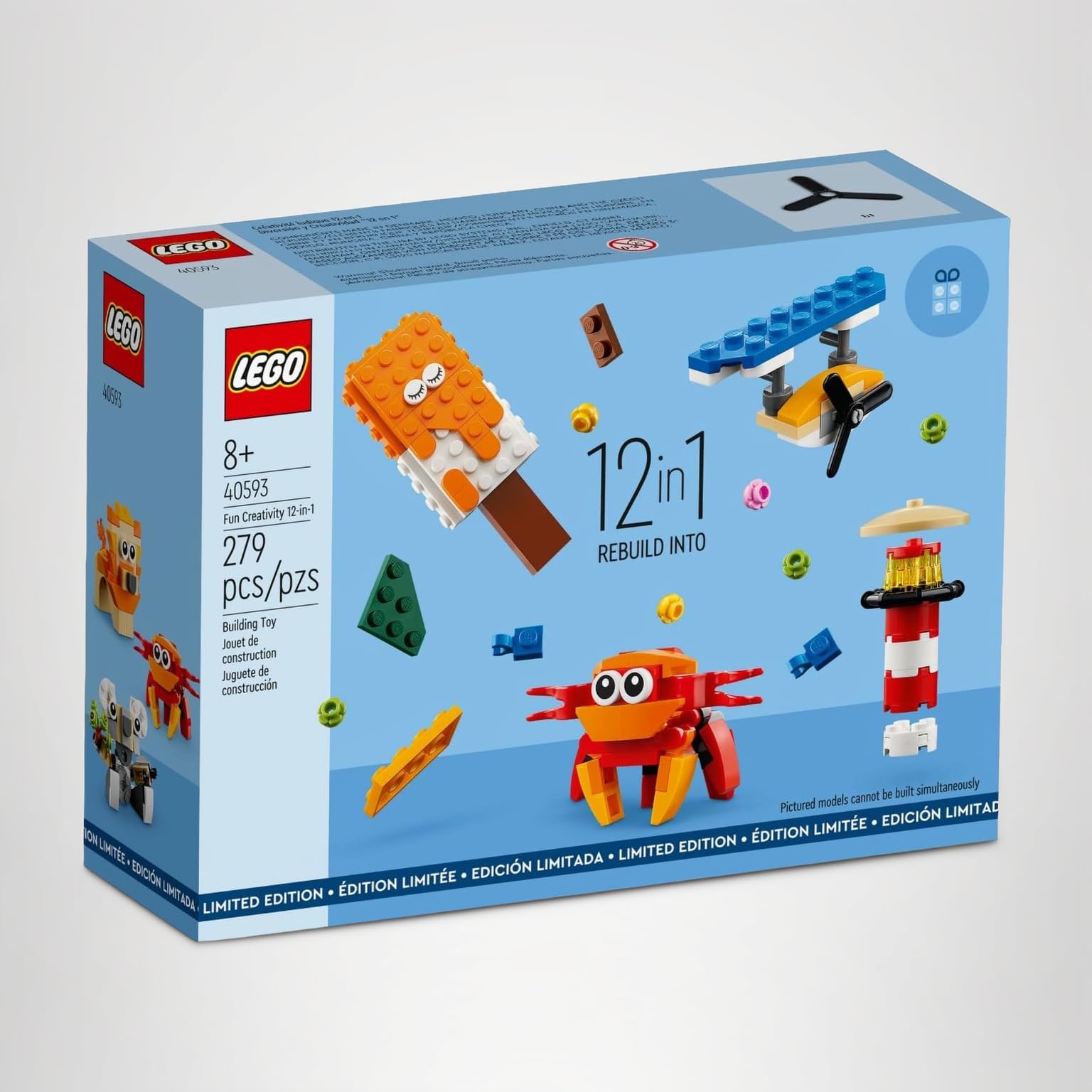 おもちゃ Amazon.com: LEGO Creator Fun Creativity 12 in 1 Promo Set 40593