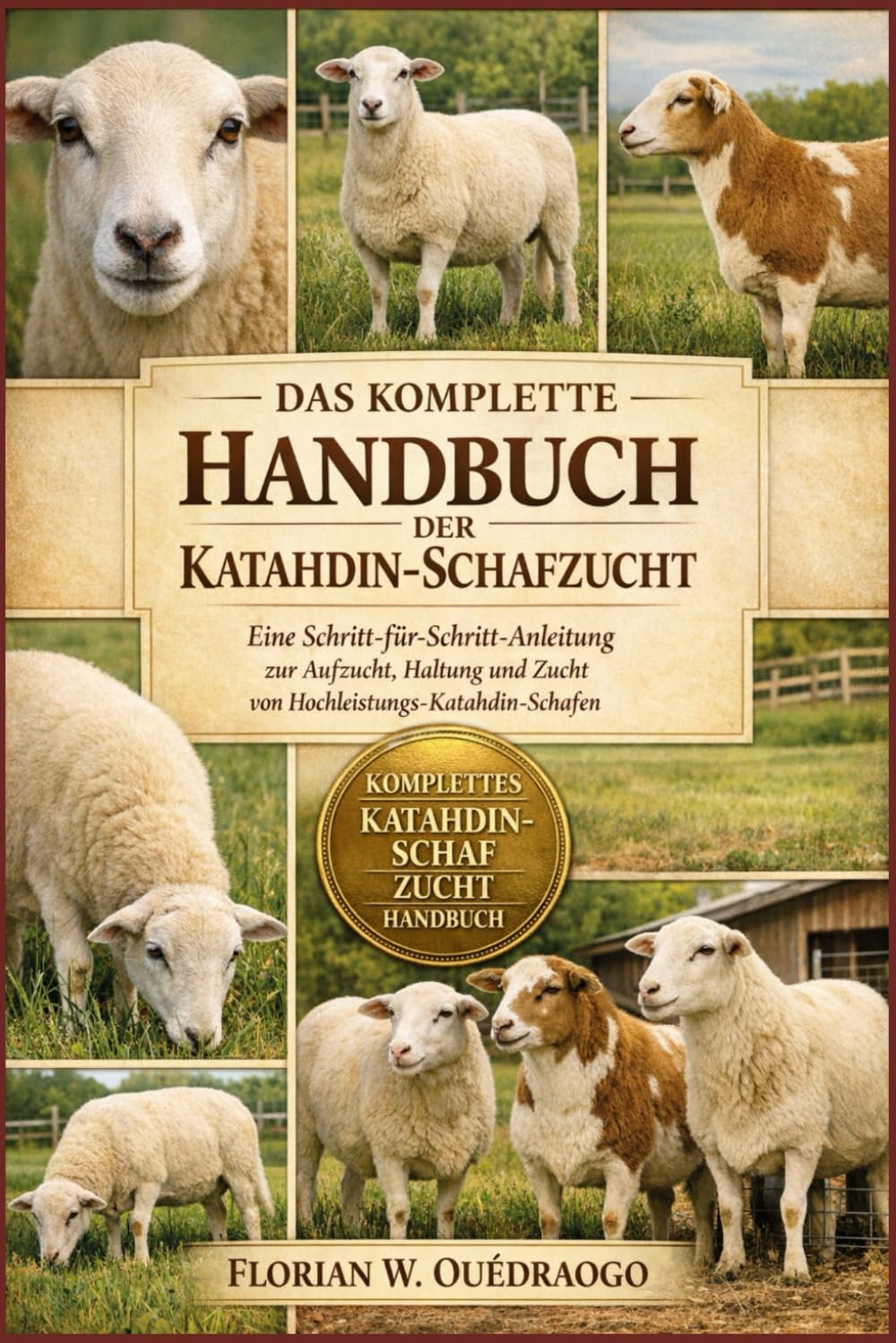 DAS KOMPLETTE HANDBUCH DER KATAHDIN-SCHAFZUCHT: Eine Schritt-für-Schritt-Anleitung zur Aufzucht, Haltung und Zucht von Hochleistungs-Katahdin-Schafen