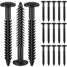 Shutter Fasteners,Black 3 Inch Shutter Clips | Dressing Hardware for Catch Lock Bumper End Work Door Wardrobe Edge Home Users Business Users Builders