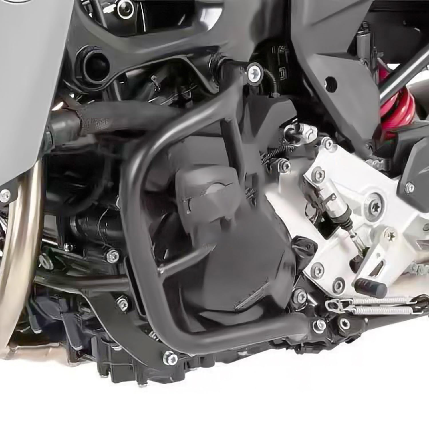 Moto En Acier Au Carbone Autoroute Moteur Pare-chocs Garde Crash Bar Réservoir Protecteur Protecteur De Cadre pour B.M.W F900R F900XR F-900-R F-900-XR F 900 R/XR 2020 2021 2022(Inférieur)
