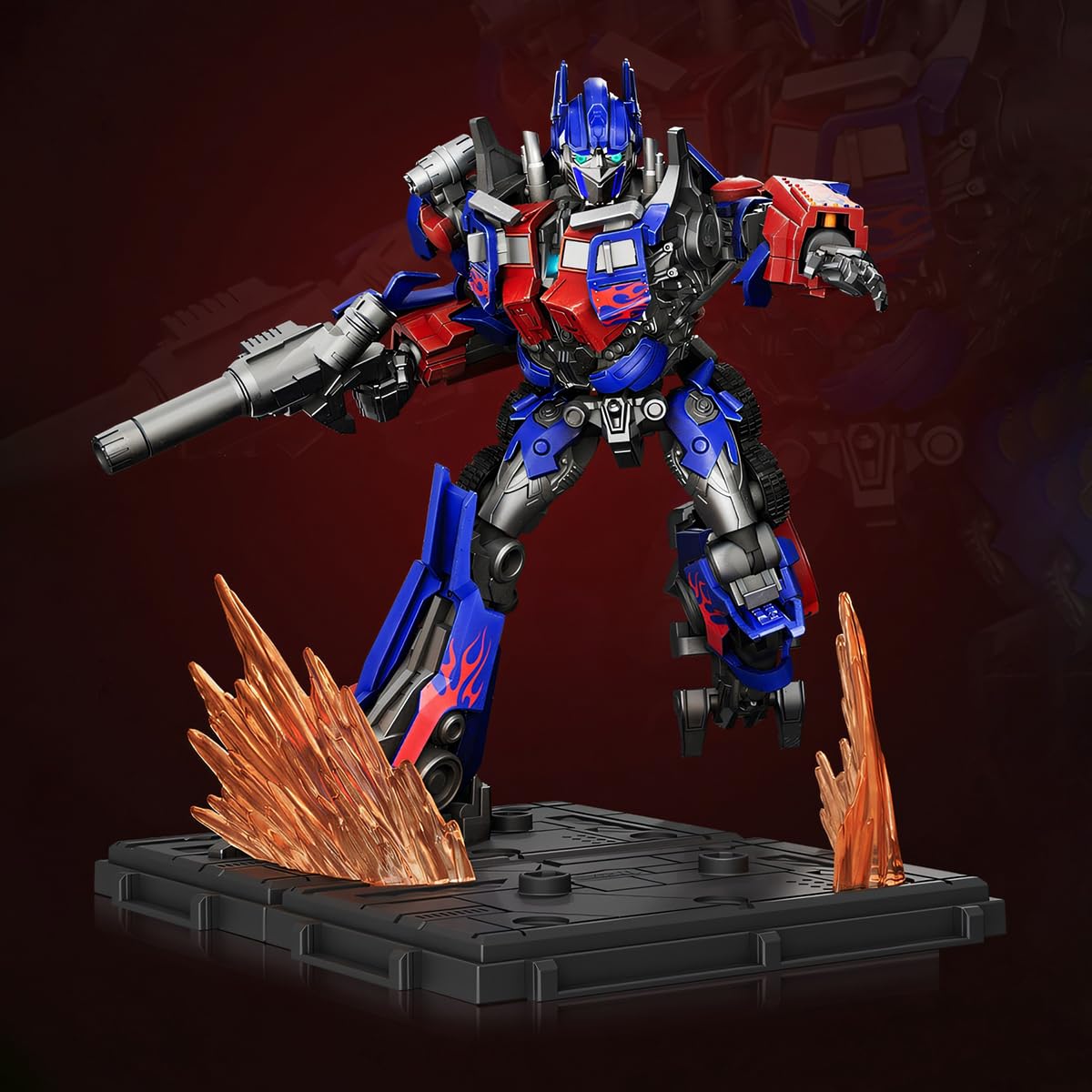 HiPlay Assembly Model Kits: Movie 1 - Optimus, Classic Class, Mecha Musume Style, Height 13 Miniature Collectible PTZ