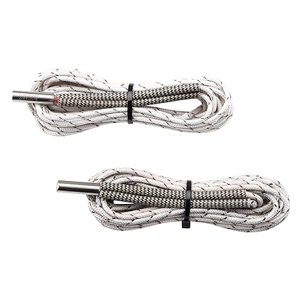 review Imdinnogo BCZAMD 2Pcs 24V 50W Upgraded Ceramic Heater Cartridge Wire 2M/ 78.7 in 3D Printer Extruder Hotend Part Heating Tube 620mm Heat Control for Reprap A8 Make SelectV2 CR10 Ender Pro Heater Block