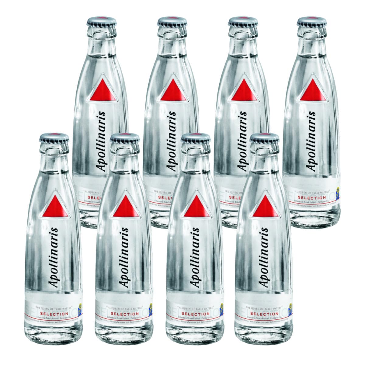 Apollinaris Selection Mineralwasser 8 Glasflaschen je 0,25l incl Mehrweg Pfand