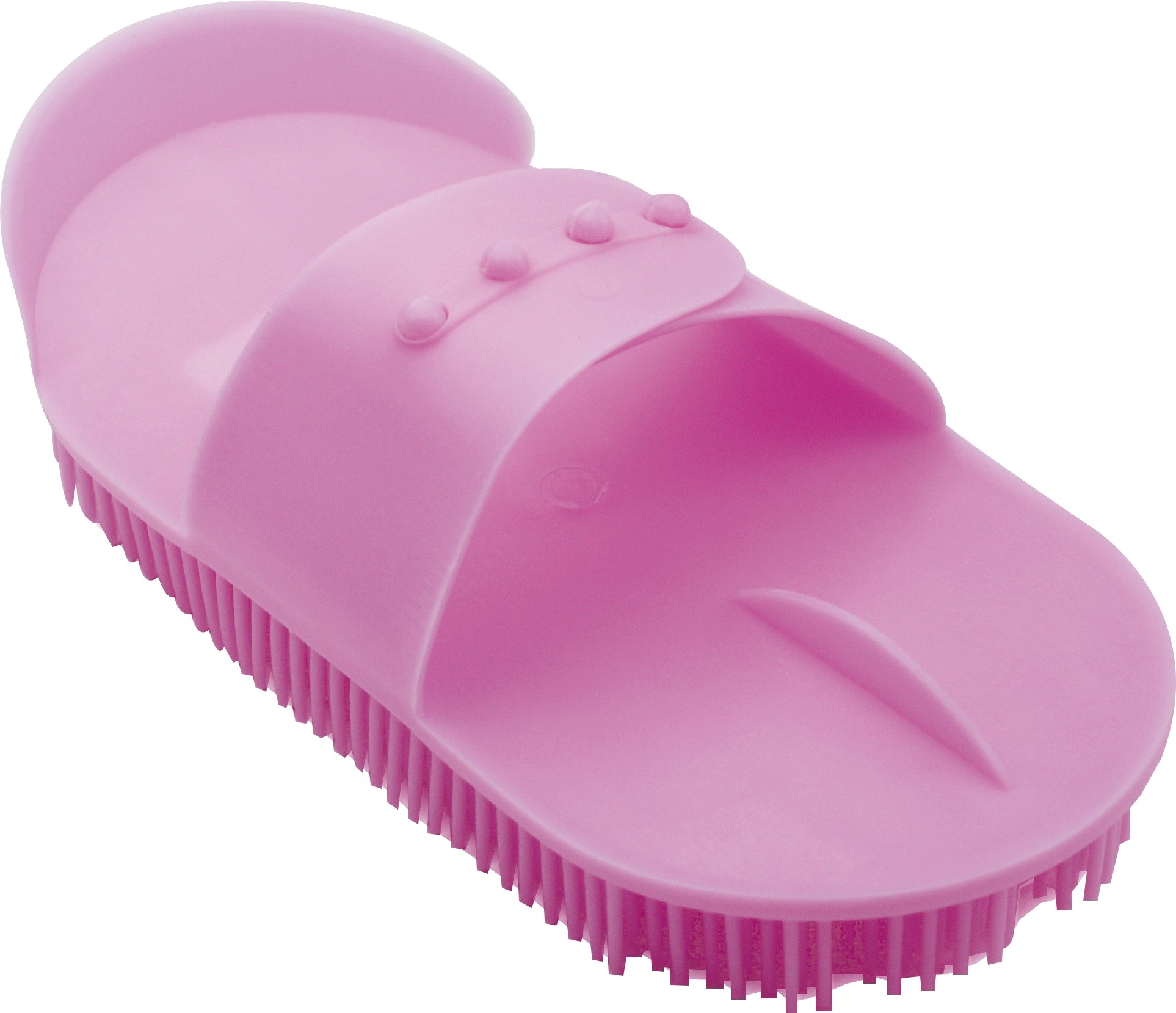 Étrille Finlandaise Crazy Violet - Brosse Décolle Terre Et Poils Pour Cheval