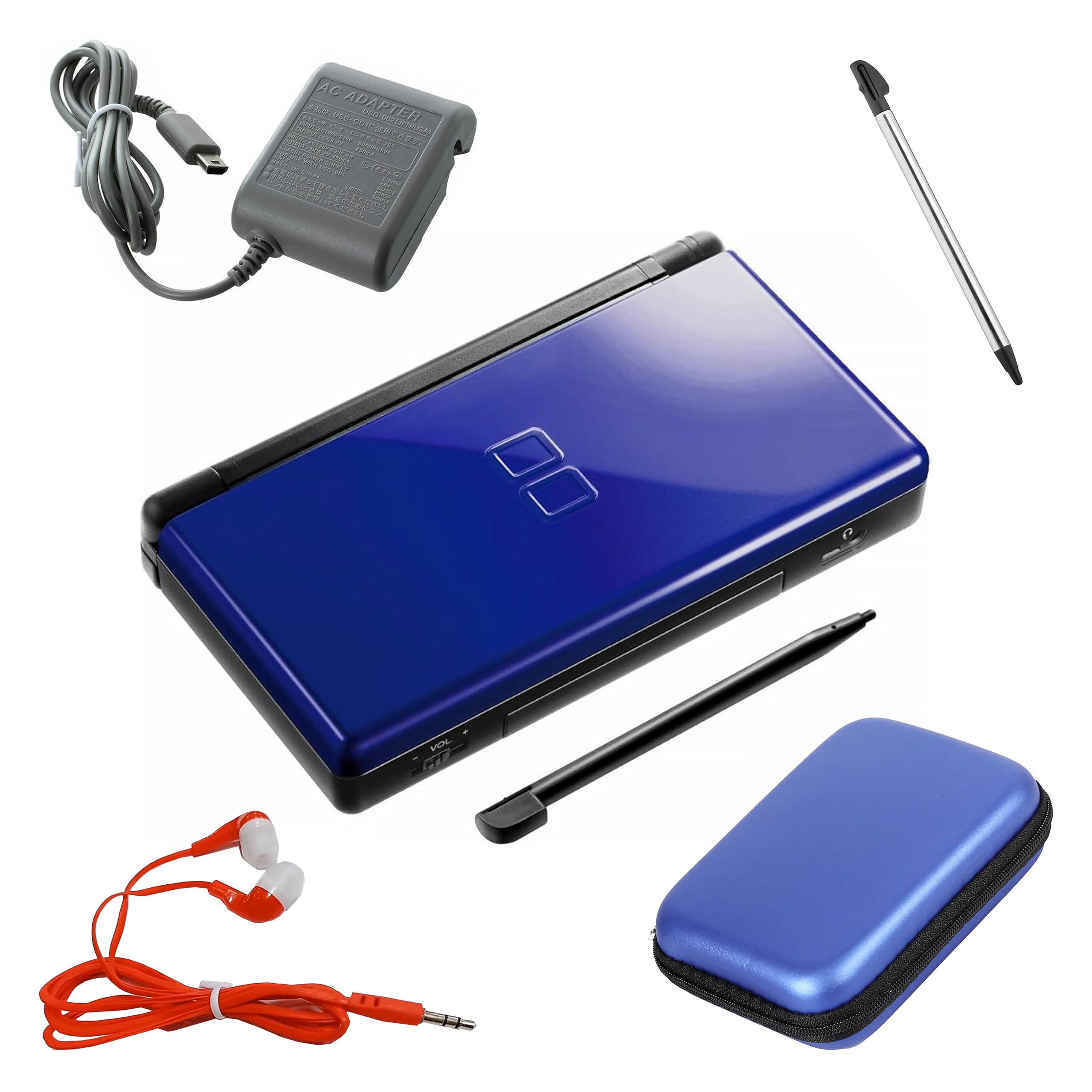 Amazon.com: Nintendo DS Lite Premium Bundle (Cobalt/Black) (Renewed)